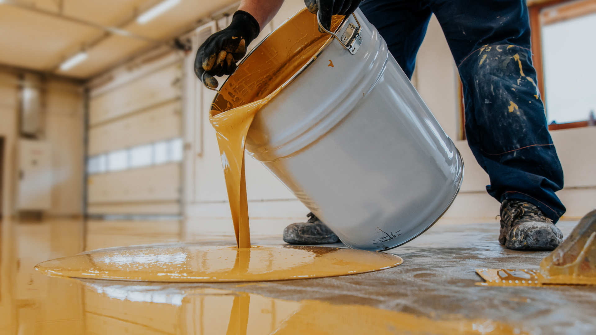 Aplicação de obra - epóxi SF HP quartzolit