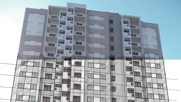 Fachadas em alvenaria estrutural