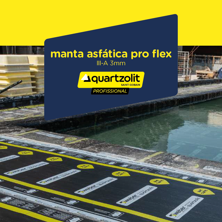 Manta asfáltica tipo III 3 mm AA quartzolit